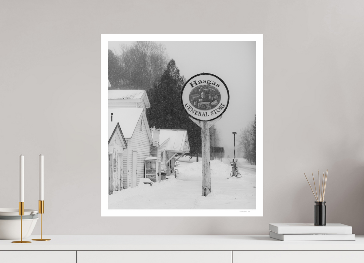 20 x 22.6″, Fuji Paper Crystal Glossy Hasgas General Store