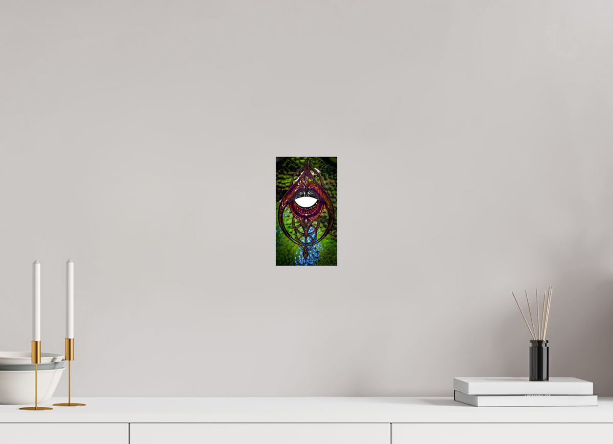 4.5 x 8″, Fuji Paper Crystal Glossy Light Art