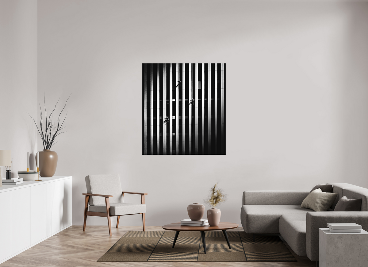 47 x 51.6″, Fuji Paper Crystal Archive - Matte Window Washers