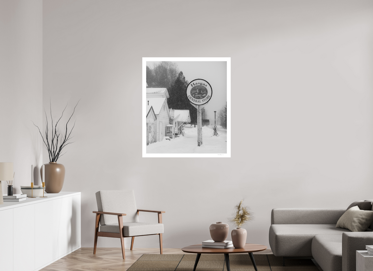 39 x 44.1″, Fuji Paper Crystal Archive - Matte Hasgas General Store