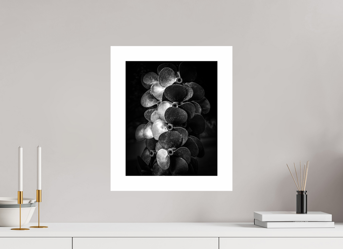 12 x 15″, Fuji Crystal Glossy with 2" White Border "Propped For Power"
