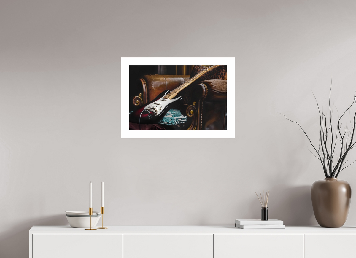 24 x 16″, Fuji Crystal Glossy with 2" White Border Strat At Rest