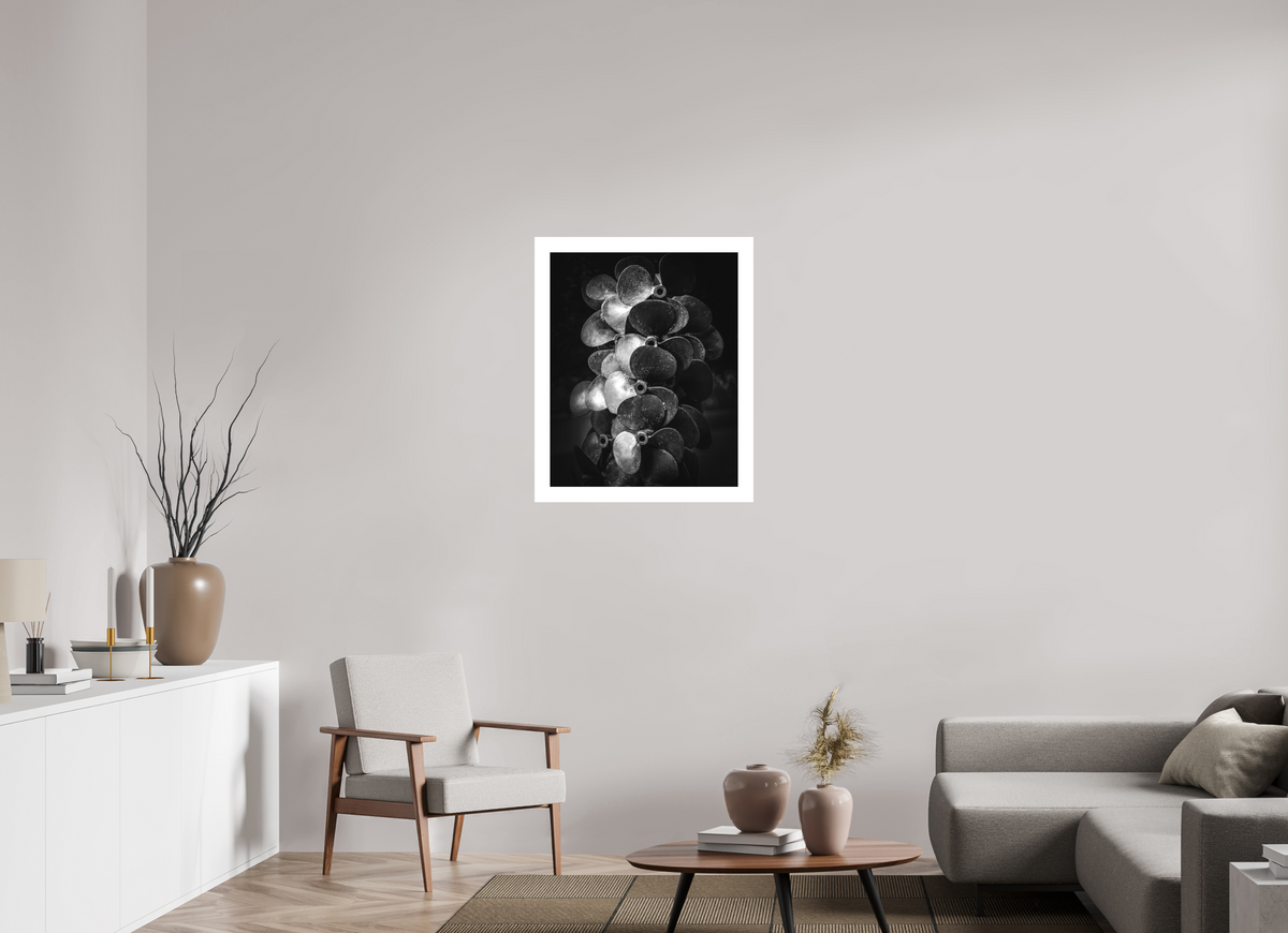 24 x 30″, Fuji Crystal Matte With 2" White Border "Propped For Power"