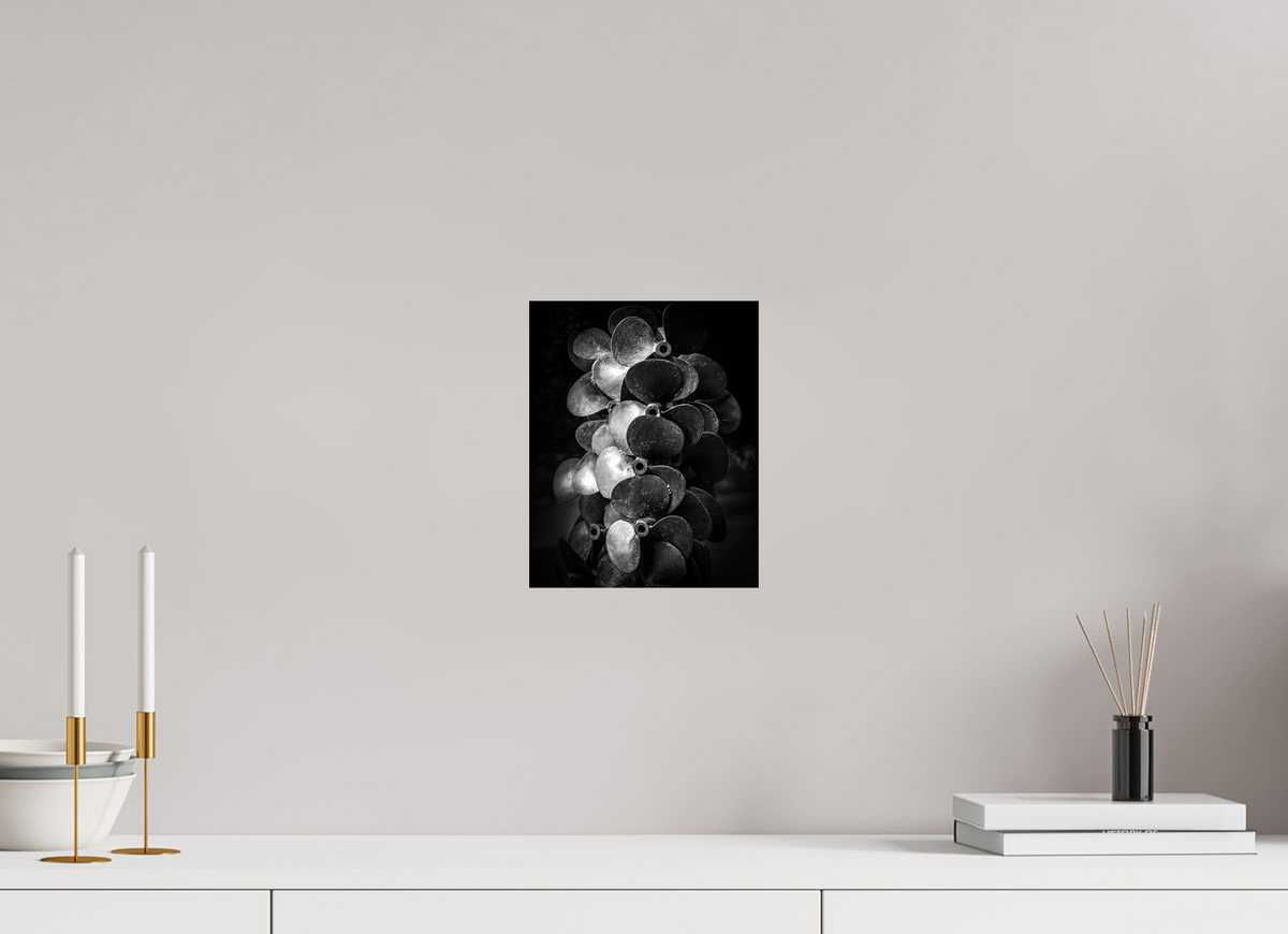 8 x 10″, Fuji Paper Crystal Glossy "Propped For Power"
