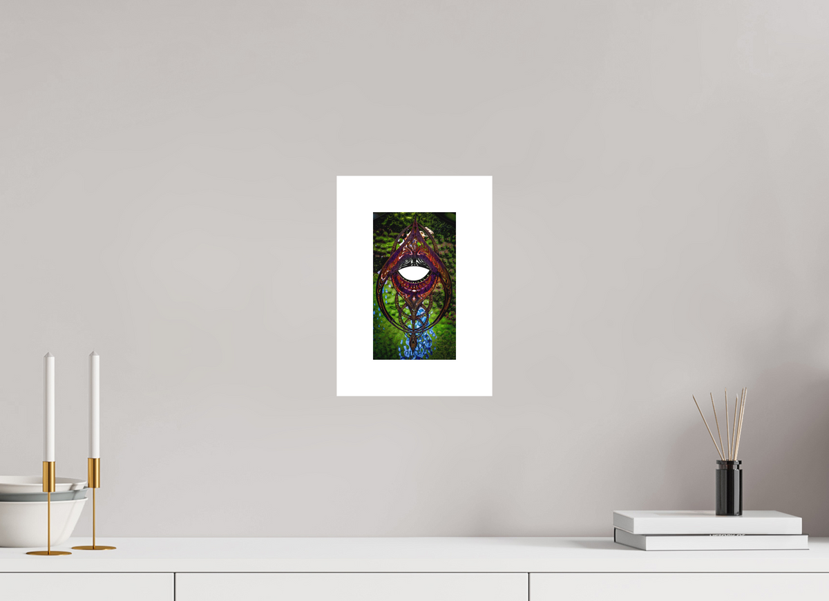 4.5 x 8″, Fuji Crystal Matte With 2" White Border Light Art