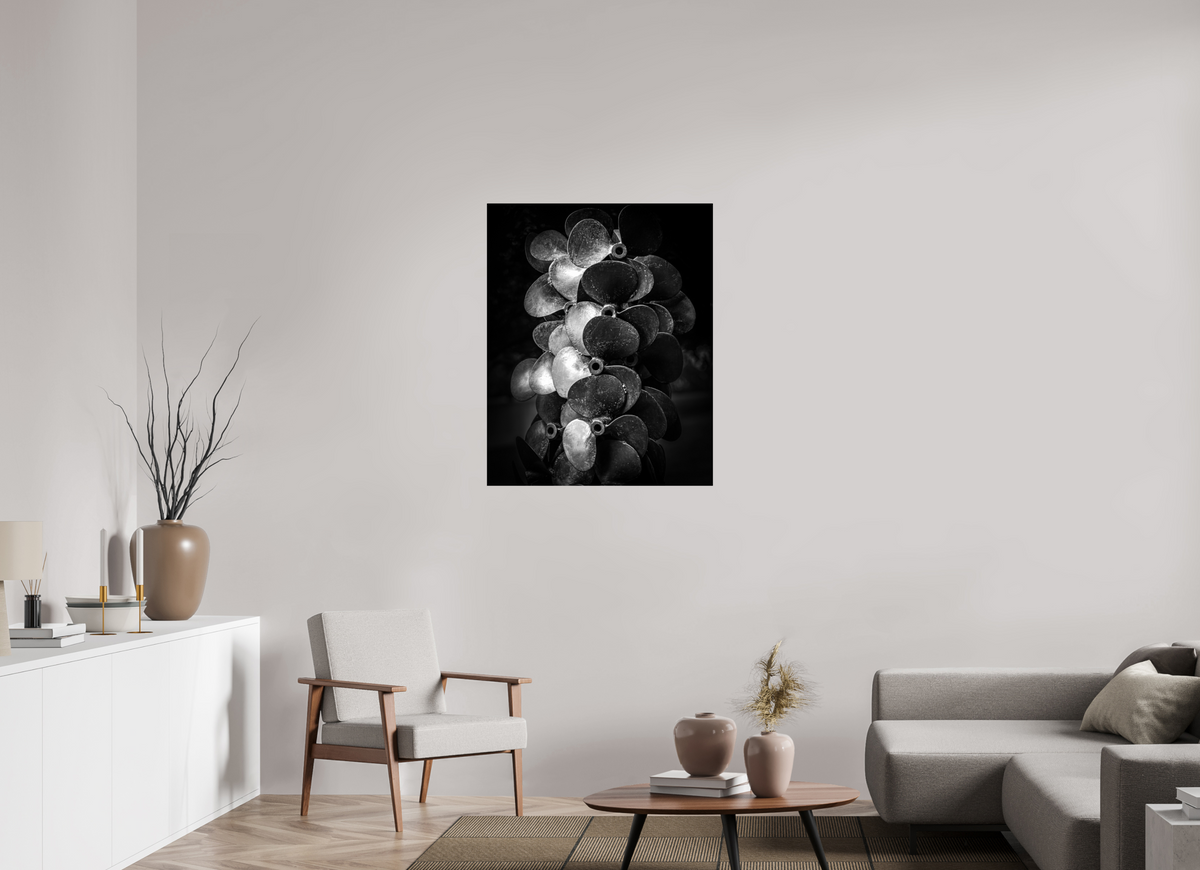 31 x 38.7″, Fuji Paper Crystal Glossy "Propped For Power"