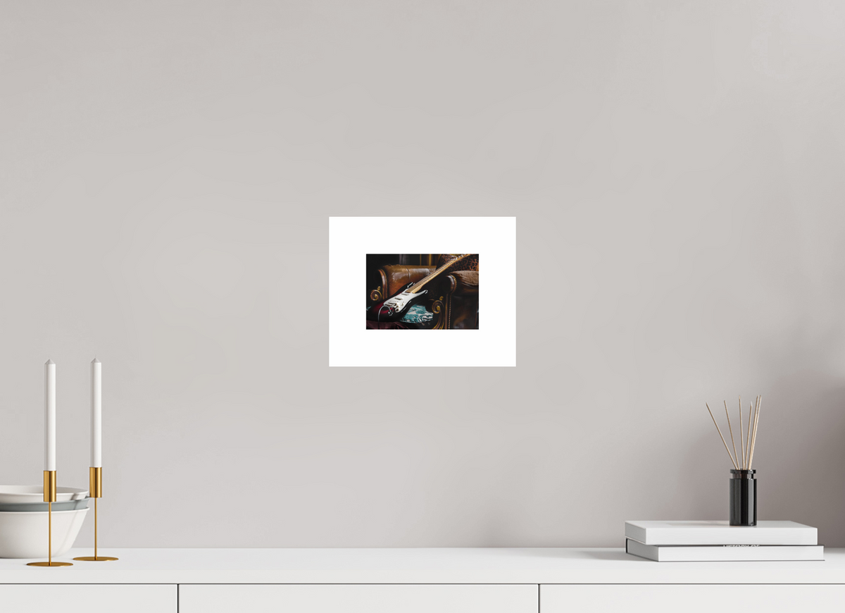 6 x 4″, Fuji Crystal Glossy with 2" White Border Strat At Rest