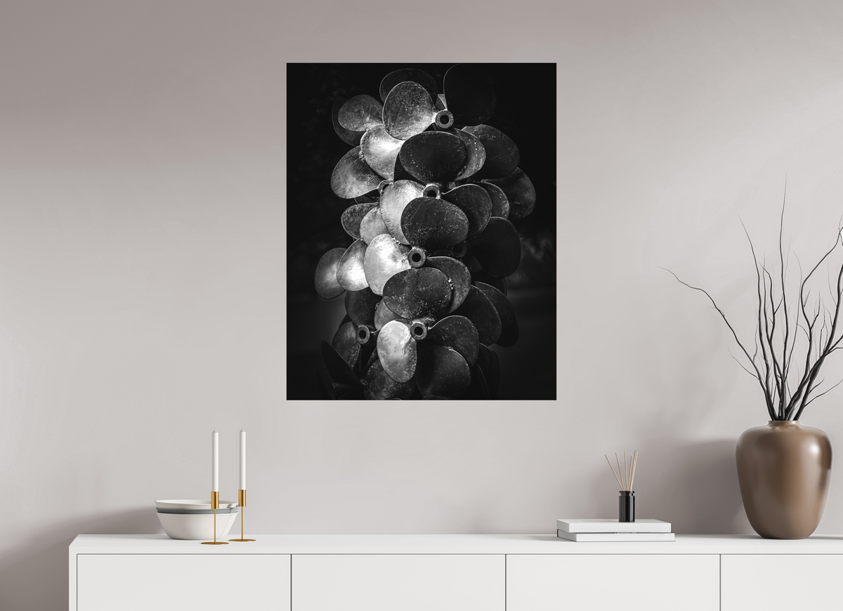 28 x 35″, Fuji Crystal Matte "Propped For Power"