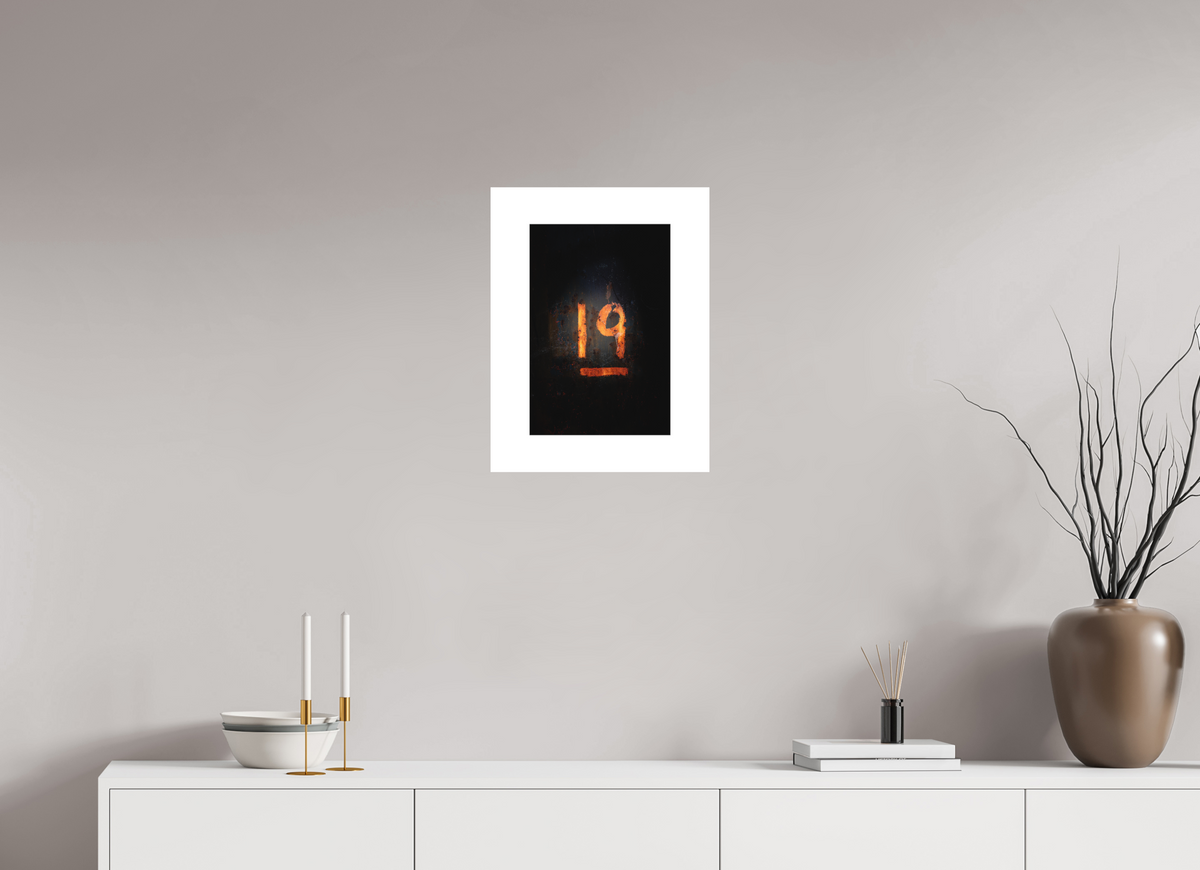 12 x 16.8″, Fuji Crystal Matte With 2" White Border "19"