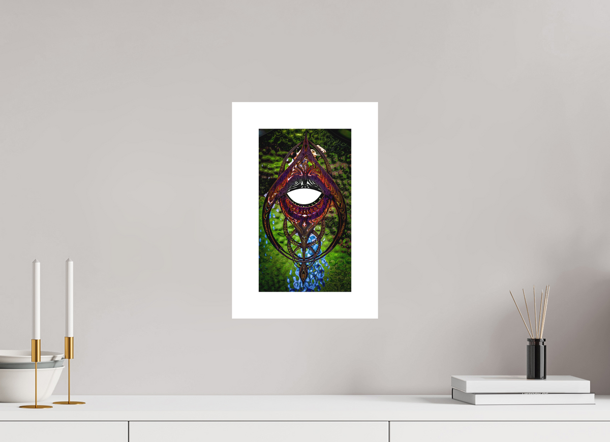 6.8 x 12″, Fuji Crystal Matte With 2" White Border Light Art