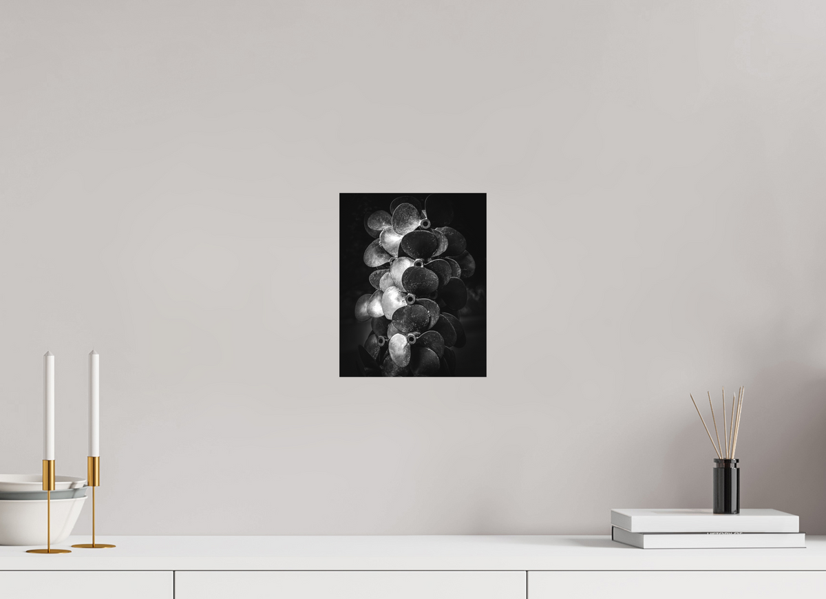 8 x 10″, Fuji Crystal Matte "Propped For Power"
