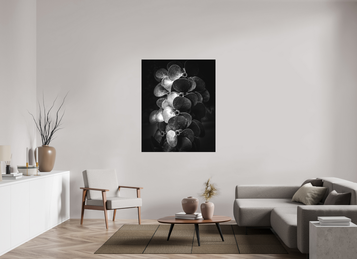 43 x 53.7″, Fuji Crystal Matte "Propped For Power"