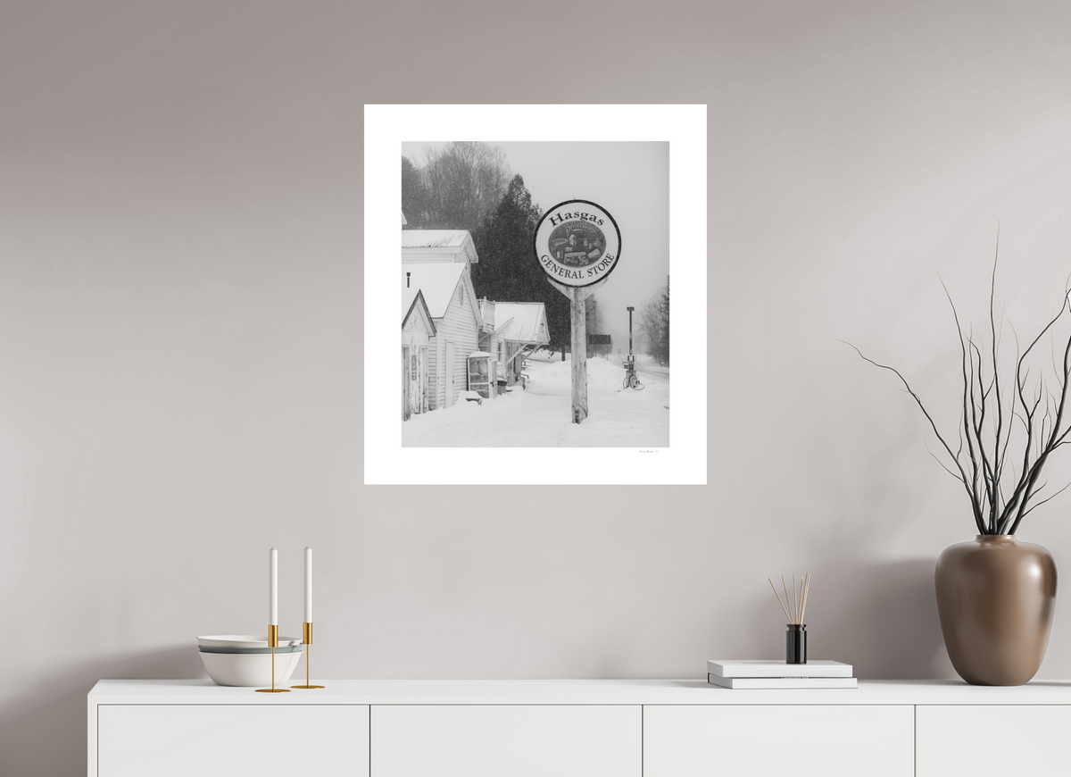 24 x 27.1″, Fuji Crystal Matte With 2" White Border Hasgas General Store