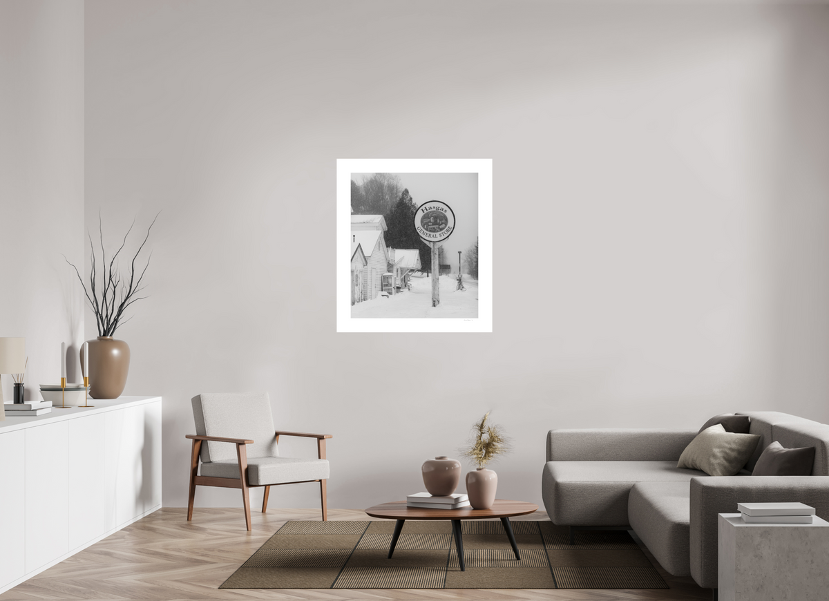 35 x 39.5″, Fuji Crystal Matte With 2" White Border Hasgas General Store