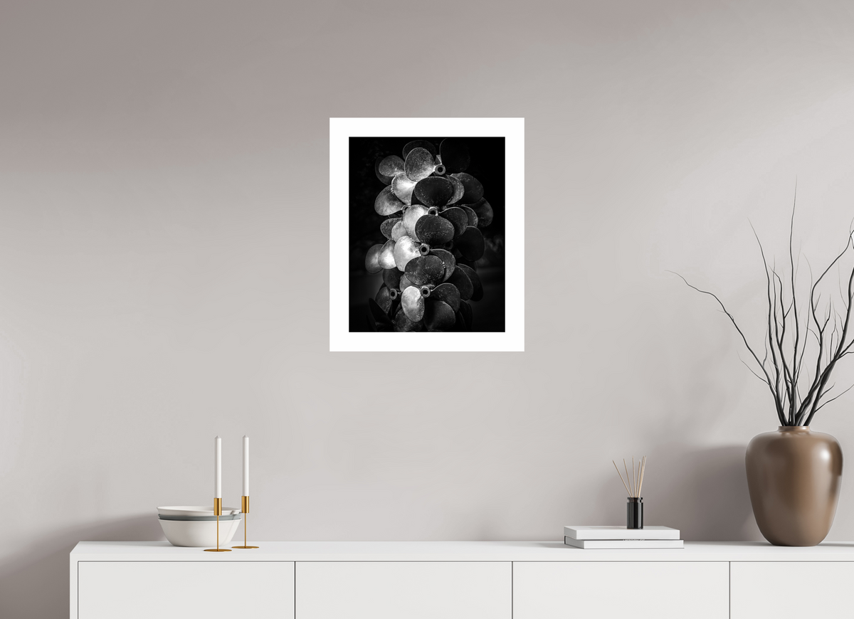 16 x 20″, Fuji Crystal Glossy with 2" White Border "Propped For Power"