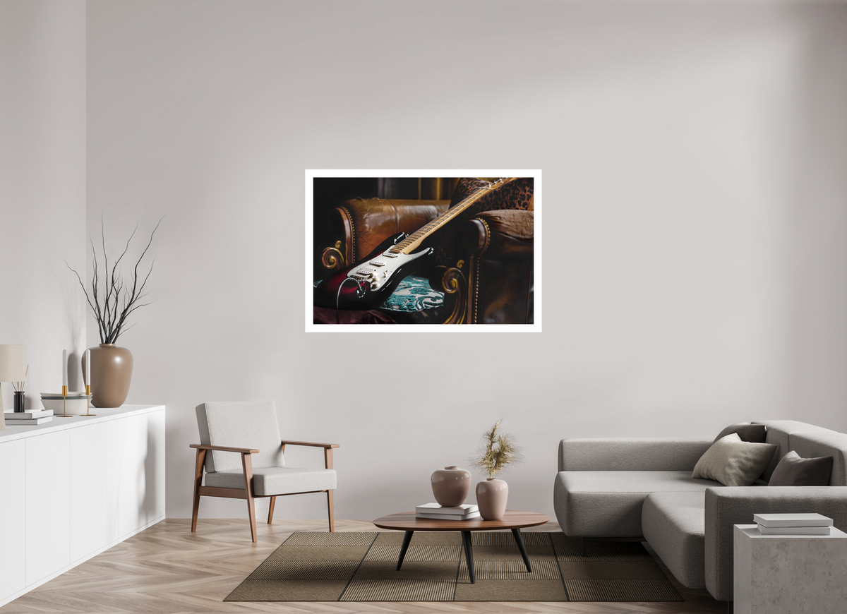 54 x 36″, Fuji Crystal Glossy with 2" White Border Strat At Rest