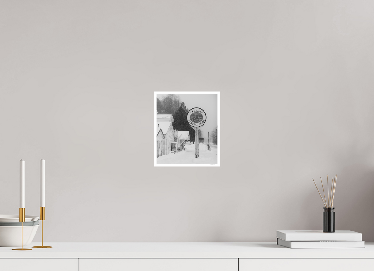 8 x 9″, Fuji Paper Crystal Glossy Hasgas General Store