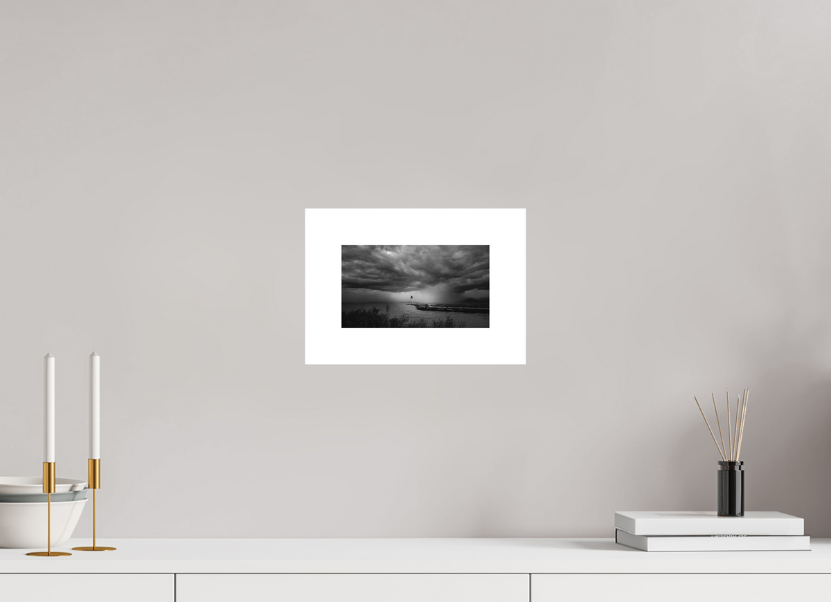 8 x 4.5″, Fuji Crystal Matte With 2" White Border Canal de Midi