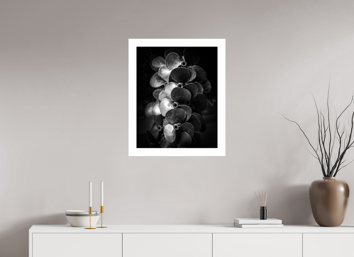 20 x 25″, Fuji Crystal Glossy with 2" White Border "Propped For Power"
